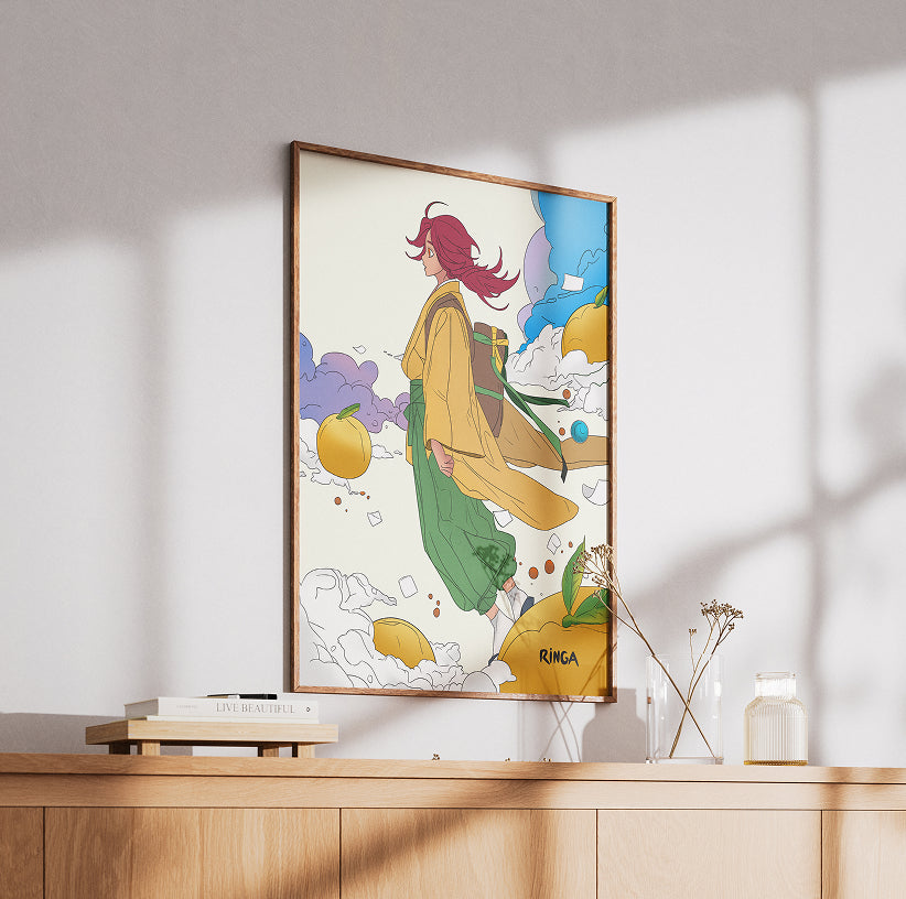 Adora aux pays des mangues volants - Poster