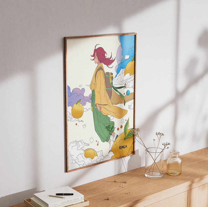 Adora aux pays des mangues volants - Poster