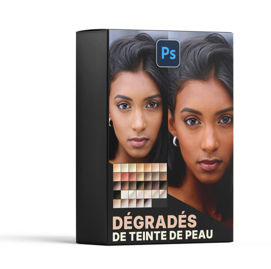 Teinte de peau dégradé